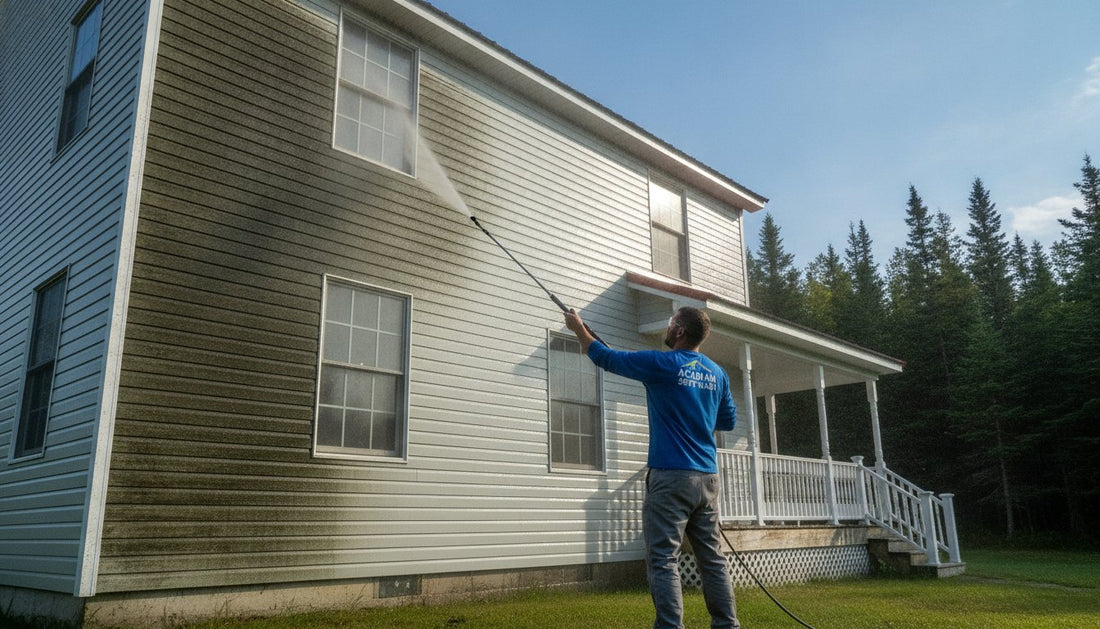 Professional Pressure Washing in Northern New Brunswick: The 2026 Homeowner’s Guide