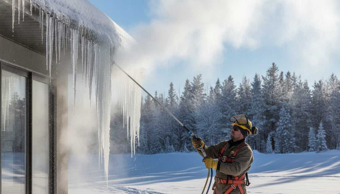 Ice Dam Removal in Northern NB: A Homeowner’s Guide to Safe Winter Care (2026)