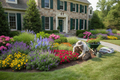 Flower garden design and installation