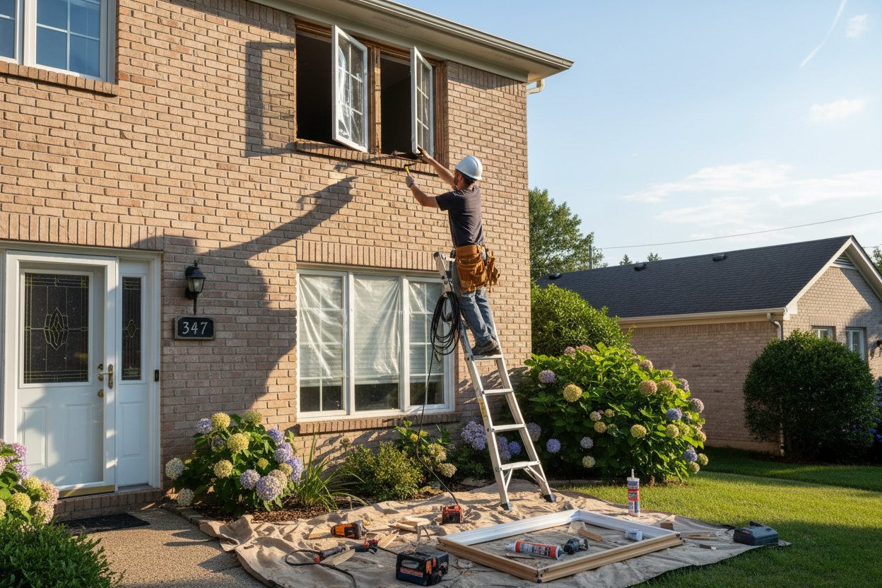 Professional window and door repair