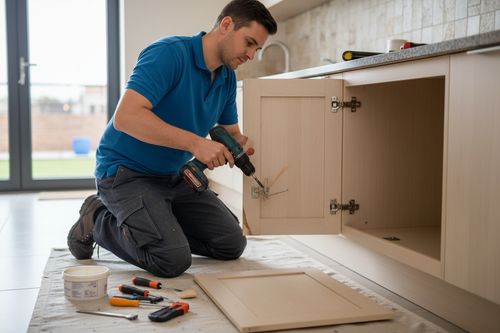 Cabinet repair service
