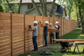 Professional fence installation