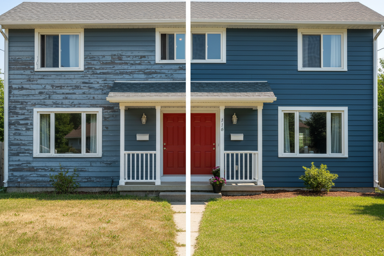 Exterior House Painting Package - JustInCase PRO Services