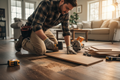 Flooring repair service