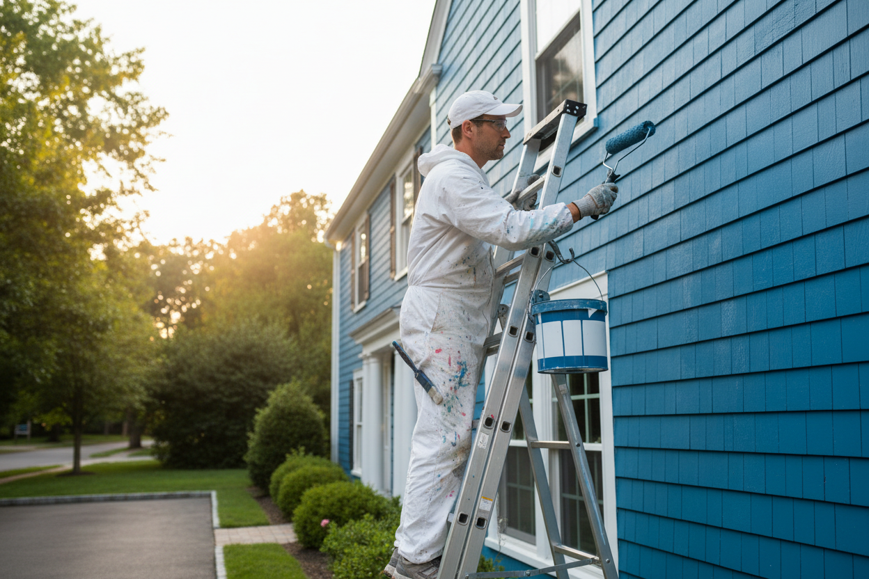 Professional exterior painting service